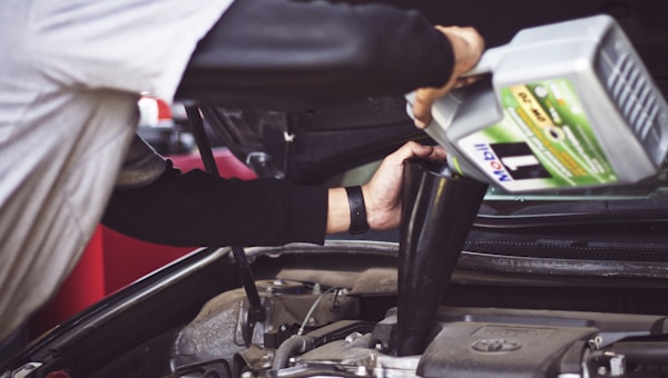 Vehicle inspection in progress